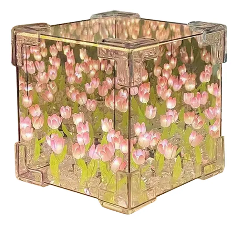 Miniatura 2 de lampara luz led cubo infinito